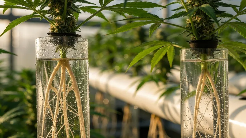 Techniques hydroponiques pour les fleurs de cbd
